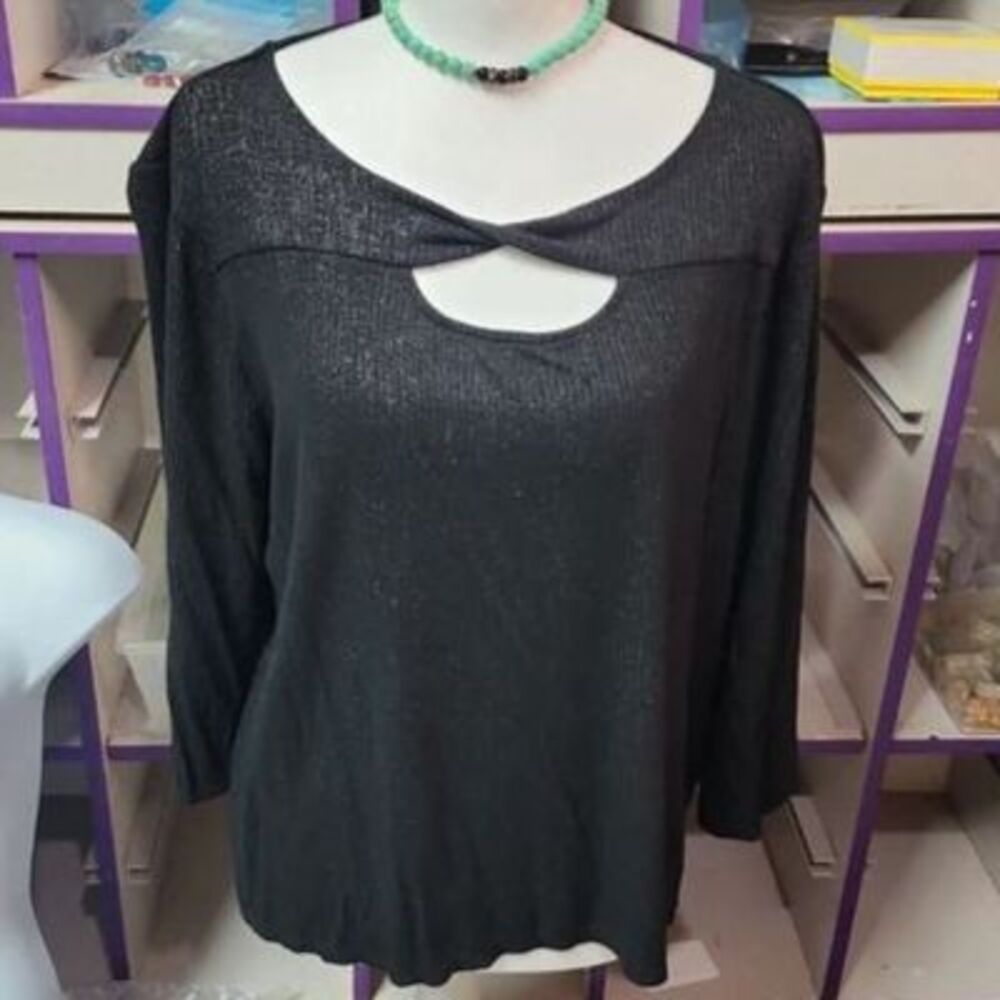 chincos keyhole shimmer top SZ 1 - Picture 1 of 6